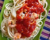 Foto langkah ke 6 dari resep Spaghetti Seafood.