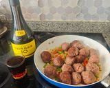 Foto del paso 4 de la receta: Albóndigas en salsa de la abuela y patatas al horno
