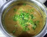 A picture of step 6 of Green Moong Soup.