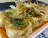Foto langkah ke 3 dari resep Olahan Tahu~Masakan Jepang ~Agedashi Tofu.