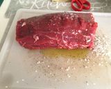 Foto del passaggio 1 della ricetta Filetto di manzo con salsa d'arance e crema di gorgonzola