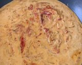 A picture of step 3 of Bell Pepper Pasta with Ground Pork.
