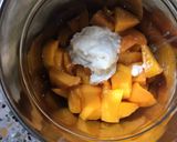 A picture of step 2 of Creamy Mango Shake.
