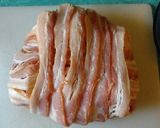 A picture of step 4 of Candied Bacon Apple Roast.