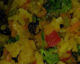 Foto del paso 4 de la receta: Rissoto de vegetales con frutos secos al curry