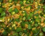 A picture of step 6 of Bhindi.