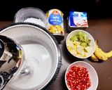 A picture of step 3 of Creamy Fruit Salad.