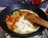 A picture of step 4 of Coconut Eggplant Curry.