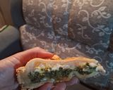 Foto del paso 12 de la receta: Tarta de espinaca y ricota, huevos cocidos con salsa bechamel🥬🥬