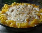 A picture of step 5 of Mango Float, summer special recipe ⛱️ 🥭🥭🥭.