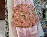 Foto del paso 2 de la receta: Redondo de pavo relleno en salsa