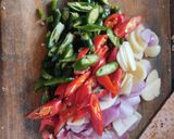 Foto langkah ke 3 dari resep Tumis Tahu Putih Goreng Cumi Asin.