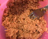 Foto del paso 6 de la receta: Hamburguesa de atún al microondas light fácil y rápida deliciosa