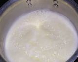A picture of step 5 of Cottege cheese.