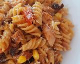 A picture of step 1 of Fusilli in Mackerel Sauce.