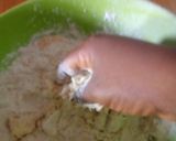 A picture of step 1 of Vegetables Puff-puff.