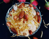 आलू और ड्राई फूट्स की नमकीन (aloo aur dry fruits ke namkeen recipe in HIndi) रेसिपी चरण 6 फोटो