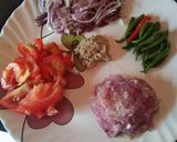 A picture of step 3 of Moong Dal.