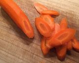 A picture of step 5 of Very easy and simple Kinpira Gobo (Burdock) & Carrot, Gluten Free.