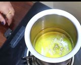 A picture of step 4 of Rabri ghever.
