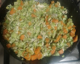 Foto del paso 4 de la receta: Cuscús de Brócoli con Pollo cocido y curry