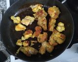 A picture of step 4 of Chicken tawa kabab.