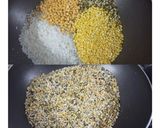 A picture of step 2 of Bhaidku (Gujarati Traditional Visrati Vangi).