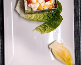 Foto del paso 11 de la receta: Timbal de marisco sobre lechuga baby