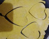 A picture of step 1 of Besan papdi.