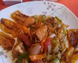 Foto del paso 9 de la receta: Col Saltada con Pollo (o versión vegetariana con Champignones)