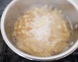 A picture of step 6 of My Italian inspired Sausage Pasta. 💜.