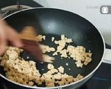 A picture of step 6 of Sankranti Special Kesar Til Mava Barfi Recipe.