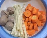 Foto langkah ke 3 dari resep Sup Kulit Kembang Tahu.