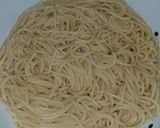 A picture of step 5 of Parmesan Garlic Rosemary noodles.