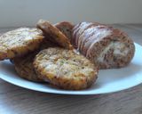 Sajttal töltött baconos fasírt recept fázis 5 fotója
