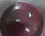 A picture of step 3 of Beetroot blueberry smoothie- recipe to boost and detox our body.