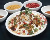 A picture of step 6 of Moong Dal Dahi Vada.