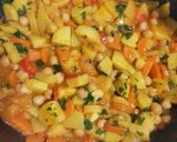 Csicseriborsós egytálétel #keményítő napra recept fázis 3 fotója