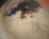 A picture of step 7 of Trinidad black fruit cake.