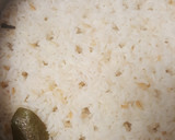 Foto del paso 1 de la receta: Arroz viudo con tofu y champiñones fritos (vegano)