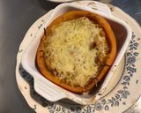 Une image de l'étape 17 de Courge du Sénégal gratinée au four.