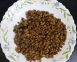A picture of step 1 of Green Moong Paratha.