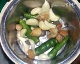 A picture of step 3 of Vadai using wasted rice.