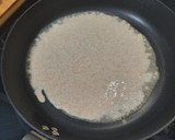 Foto del paso 2 de la receta: Crepes integrales sin azúcar con crema de cacahuete y fruta🍎