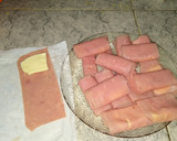 Foto del paso 2 de la receta: Bombas de papa rellena de jamón y queso con ensalada 😊👍