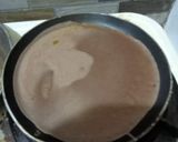Foto langkah ke 4 dari resep Dadar Gulung Coklat Pisang Keju.