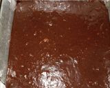 A picture of step 3 of Peanut Butter Brownies.