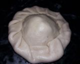 A picture of step 8 of Chandrakala gujiya.