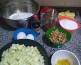 Foto del paso 1 de la receta: Torta de canela, manzana y nueces🍏