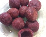 Foto langkah ke 7 dari resep Bola ubi ungu kopong (2).